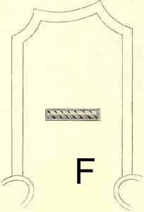 First Lieutenant's Epaulette Bar